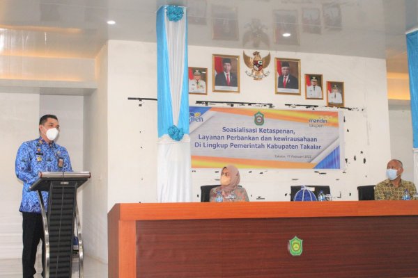 Ajak ASN Sejahtera, Sekda Takalar: Berwirausaha dan menabung di PT. Taspen