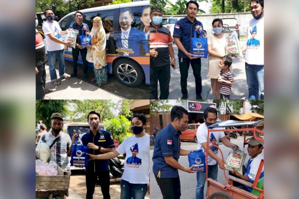 Ketua DPRD Makassar Rudianto Lallo Keliling Kota Berbagi Melalui ‘Jumat Berkah’