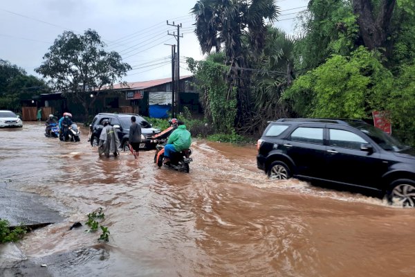 Hati-hati, Sejumlah Wilayah di Kabupaten Takalar Sulsel Tergenang Banjir