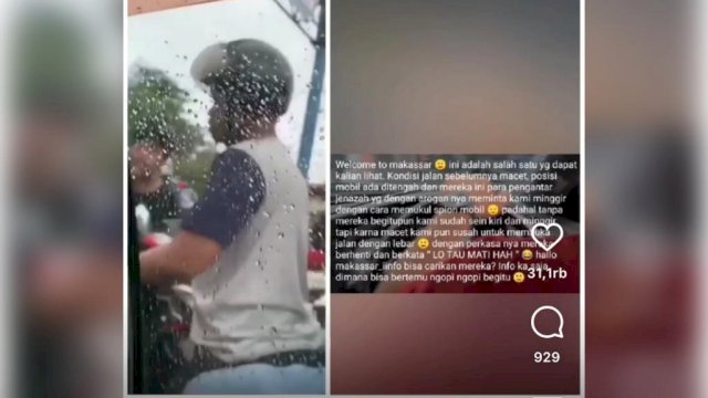 Pengantar Jenazah di Makassar Bertindak Anarkis di Jalanan.