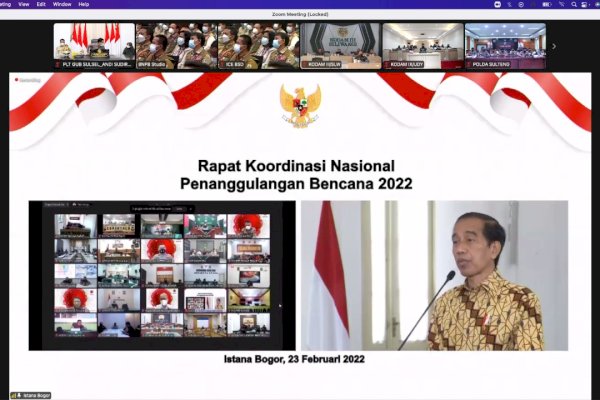 Jokowi Tekankan Lima Poin Penting Penanggulangan Bencana