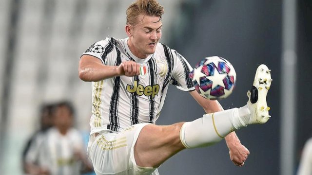 Bek Juventus Matthijs De Ligt. (F-INT)