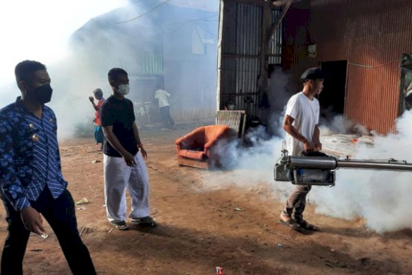 Dinas Kesehatan Bantaeng Gencarkan Fogging untuk Cegah Penularan DBD