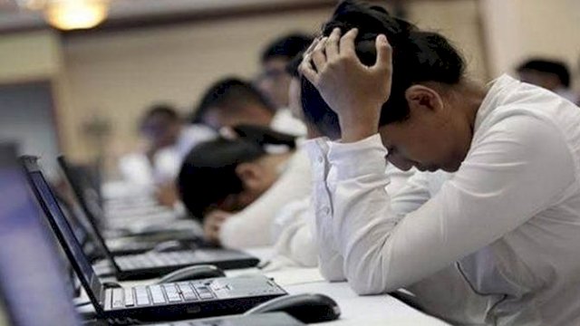 Ilustrasi Tes CPNS.(F-INT)