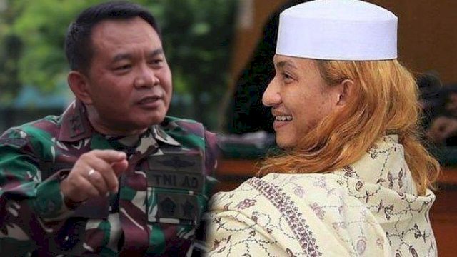 KSAD Jenderal Dudung dan Habib Bahar.(F-INT)