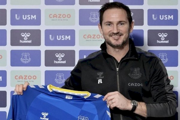 Frank Lampard jadi Pelatih Everton dan Dikontrak 2,5 Musim oleh The Toffees