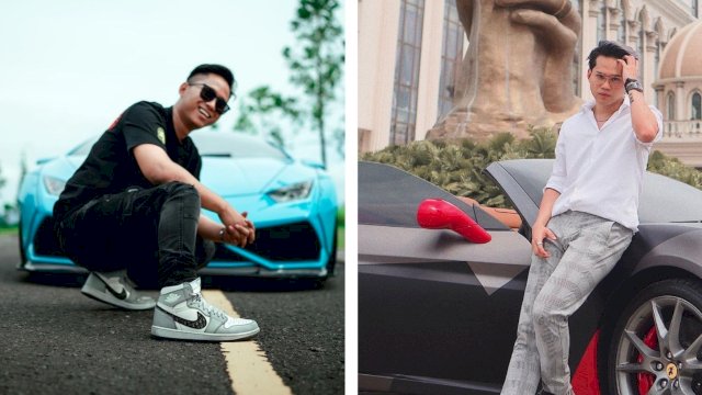 Crazy Rich Indra Kenz dan Doni Salmanan.(F-INT)