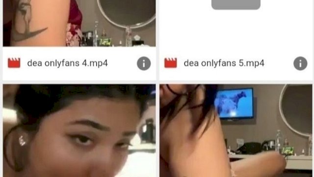 Penggalan Video Dea OnlyFans yang terjerat Kasus Pornografi.(F-INT)