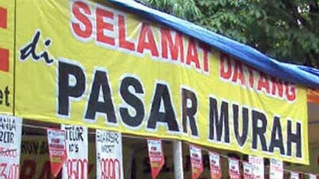 Pemprov Sulsel Gelar Pasar Murah Sembako di Monumen Mandala