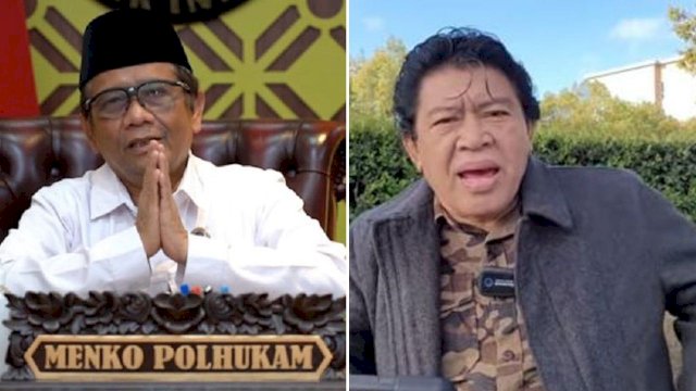 Mahfud MD-Saifuddin.(F-INT)