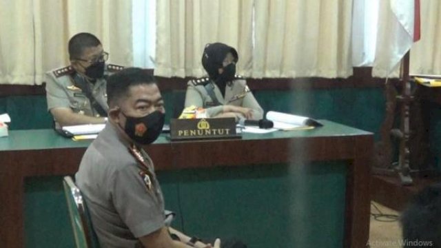 Inilah AKBP M, Tersangka Kasus Pelecehan Seksual Anak diBawah Umur.(F-INT)