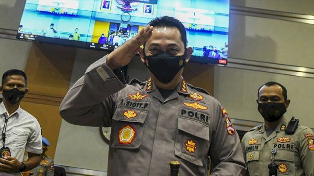 Kapolri Jenderal Listyo Sigit Prabowo.(F-INT)