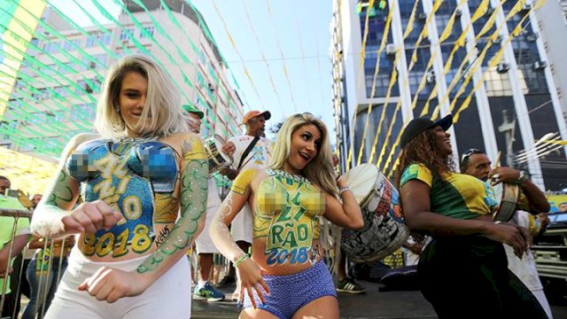 Ilustrasi Wanita di Brasil.(F-INT)