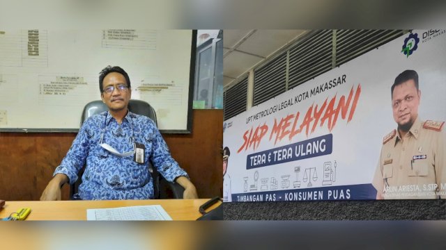 Kepalaa UTP Metrologi Legal Makassar, Jamaluddin, S. Sos., MM.