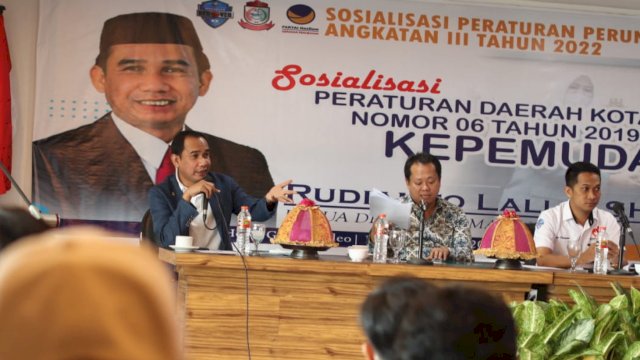 Ketua DPRD Rudianto Lallo Kumpulkan Pemuda: Anak Muda Jadi Kunci Masa Depan Makassar!