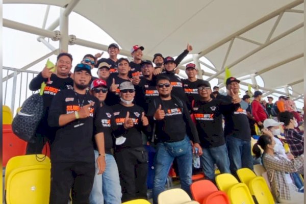 Ramai-ramai Anggota Sulawesi MotoX RMS Community Ikut Nonton Ramaikan MotoGP di Mandalika