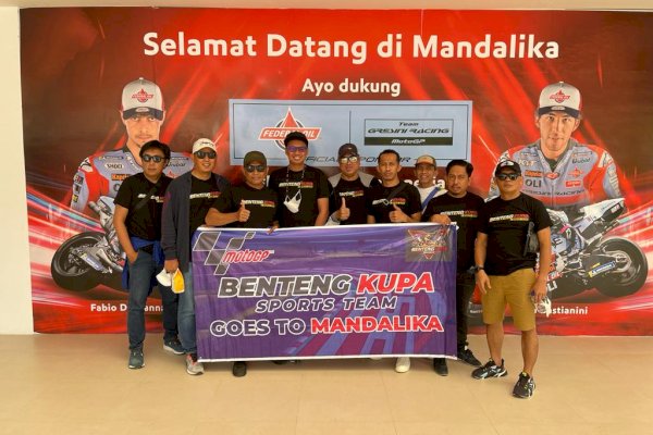 Benteng Kupa Sport Team Meriahkan Event MotoGP Mandalika