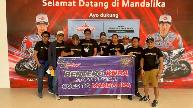 Benteng Kupa Sport Team Meriahkan Event MotoGP Mandalika