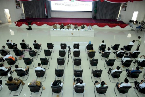 Rakor Percepatan Cakupan 100% Sasaran Vaksinasi Covid-19