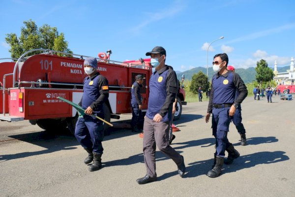 Lomba Ketangkasan Digelar Dalam Rangka HUT Damkar Lingkup Palopo