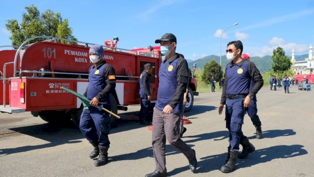 Lomba Ketangkasan Digelar Dalam Rangka HUT Damkar Lingkup Palopo