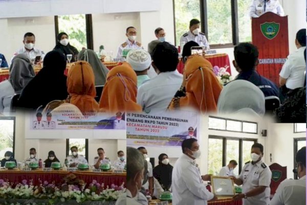 Musrenbang Tingkat Kecamatan, Bupati Maros: Kerjasama Masyarakat Sangat Dibutuhkan