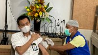 Vaksin Booster Bagi Pegawai, Ketua Tim Satgas Covid-19 Bank Sulselbar Dirhamsyah Kadir: Untuk Capai Imunitas Maksimal