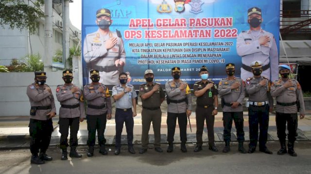 Operasi Keselamatan 2022 di Palopo Sulsel.