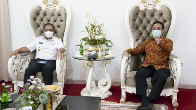 Plt Gubernur Sulsel Andi Sudirman Sulaiman, Bersama Walikota Makassar Andi Sudirman Sulaiman.