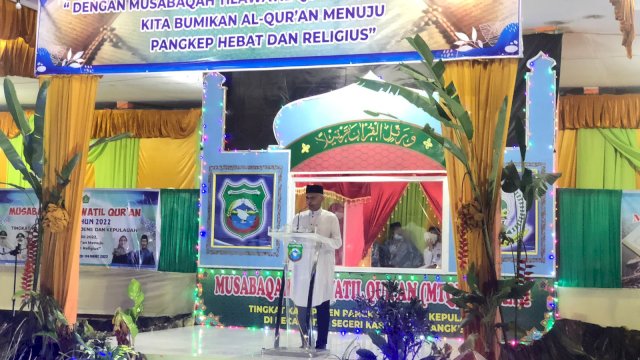 Wabup Pangkep Syahban Sammana Tutup MTQ Tingkat Kabupaten Pangkep Ke XXXII