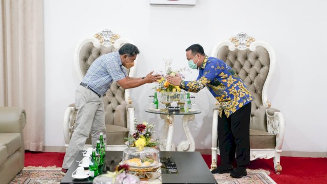 Plt Gubernur Sulsel Andi Sudirman, Terima kunjungan Plt Bupati PPU.