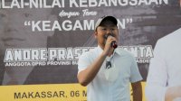 Legislator NasDem Sulsel Andre Tanta Temui Warga Rappocini, Sampaikan Nilai-nilai Kebangsaan