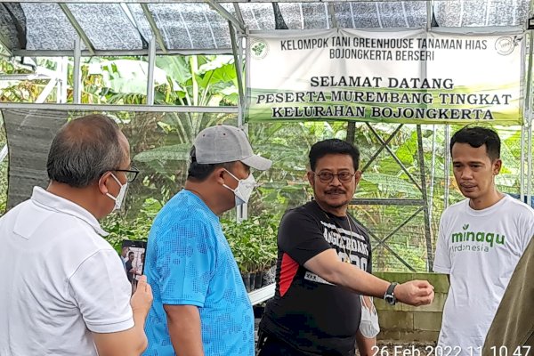 Kementan Dukung Pengembangan Green House Bojongkerta, Cikal Bakal Pemasok Tanaman Hias Ekspor