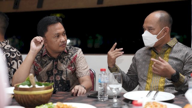 Bupati Ilham Azikin bersama Kajari Bantaeng.