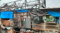Angin Puting Beliung Porak Porandakan Puluhan Rumah di Jeneponto Sulsel, Korban Jiwa Nihil