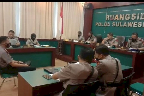 Ini Tampang AKBP M Tersangka Kasus Pelecehan Seksual Jalani Sidang Kode Etik di Polda Sulsel