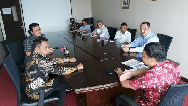 Pimpinan DPRD Sulsel Syaharuddin Alrif, Ni'Matullah, Muzayyin Arif dan Sekretaris DPRD M. Jabir Kunsultasi di Kemendagri.