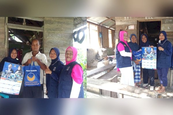 DPD Lutra NasDem Bareng Garnita Konsisten Berbagi Ke Masyarakat