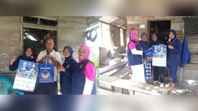 DPD Lutra NasDem Bareng Garnita Berbagi Ke Masyarakat.
