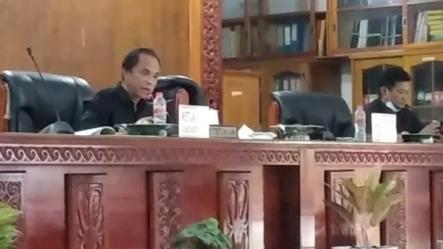 Ketua DPRD Toraja Utara, Nober Rante Siama.