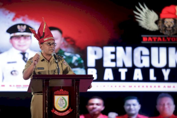 Batalyon 120 Makassar Dikukuhkan, Danny: Garda Terdepan dalam Menjaga Keamanan Kota