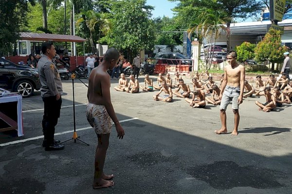 Hendak Serang Warga, Puluhan Anggota Geng Motor Makassar Ditangkap, Ini Tampang Pelaku