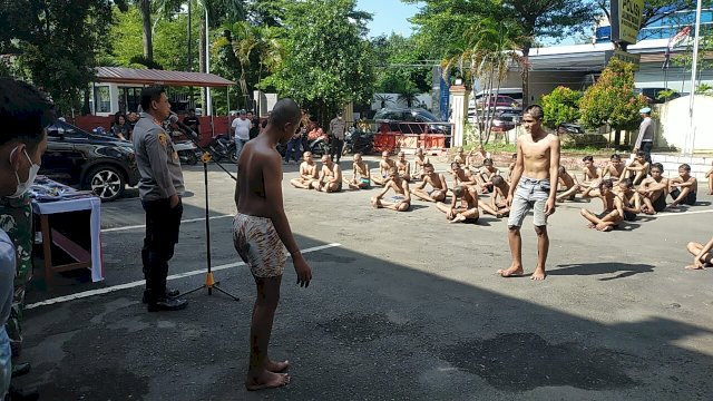 Ini Tampang Pelaku Geng Motor yang Hendak Serang Warga Makassar.