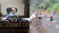 Jalan Provinsi Maros-Bone Rusak, Waka DPRD dari NasDem Fatmawati: Dari Dulu Kami Suarakan, Tak Pernah Diperbaiki