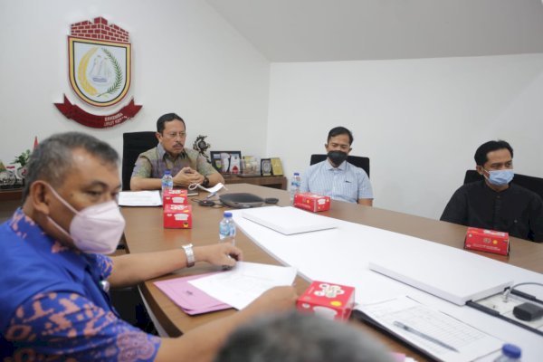 Sambut Ramadhan, Sekda Kota Makasar Ikuti Rakor Kestabilan Harga