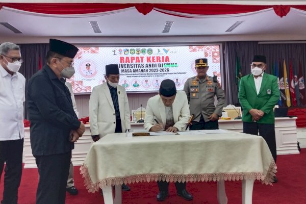 Rapat Kerja Universitas Andi Djemma Palopo Sulsel Dimulai