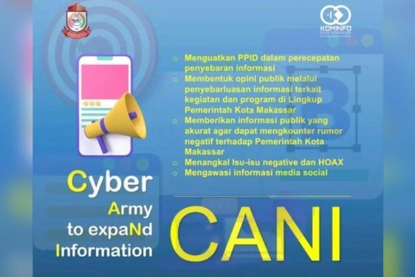CANI, Inovasi Diskominfo Makassar Lawan Informasi Negatif dan Penguatan PPID