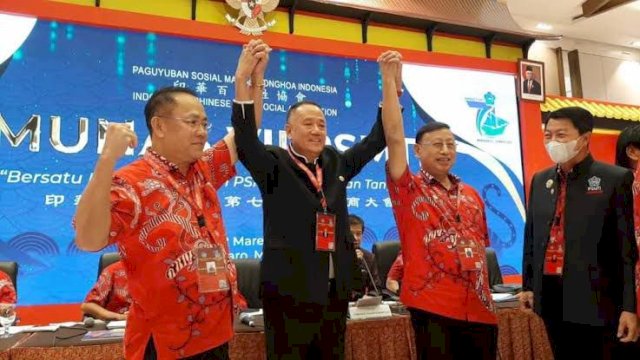 Willianto Tanta Nahkodai Persatuan Sosial Marga Tionghoa Indonesia.