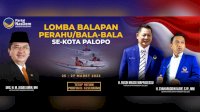 Lama Dirindukan Masyarakat, NasDem Palopo Gelar Lomba Perahu Bala-bala