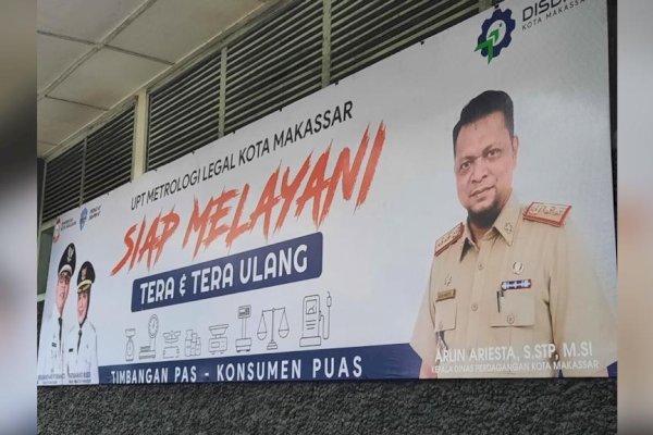 UPT Metrologi Legal Disdag Makassar Rilis Penerimaan Tera Juli 2022, Anak Timbangan Terbanyak